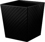 Горшок для цветов с дренажной вставкой InGreen коллекция Manhattan Cube, пластиковый, с дренажной вставкой 19л, 22л, 301х301х315 (IG6712)