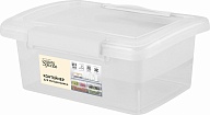 Ящик для хранения Sugar&Spice, с крышкой, пластиковый, 0,85л, 168х125х71 (SE1510)