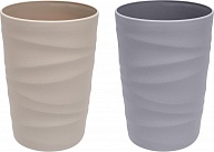 Стакан для ванной комнаты Keeplex коллекция Волна, soft-touch, 76х76х110 (KL3304)