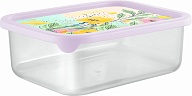 Контейнер для продуктов Sugar&Spice коллекция Bloom, система идентификации крышек, гибкая крышка, 0,18л, прямоугольный, 98х73х38 (SE167510)