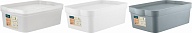 Ящик для хранения Keeplex коллекция Trendy, с крышкой, soft-touch, 6л, 320х211х110 (KL3502)