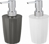 Дозатор для жидкого мыла Keeplex коллекция Рок-н-Ролл, хромированная помпа, soft-touch, 0,34л, 85х77х162 (KL3416)