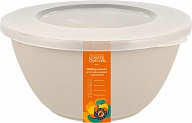 Набор мисок для смешивания Sugar&Spice Корица с крышкой 1,5л + 2,6л