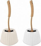 Набор для туалета (ершик+подставка) Сандал, угловой