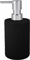 Дозатор для жидкого мыла Plast Team коллекция BLACK, 90х78х170 (PT5022)