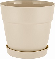 Горшок для цветов с фиксируемым поддоном InGreen коллекция Villa de Fiori, 4л, 200мм, 200х200х188 (IG6602)
